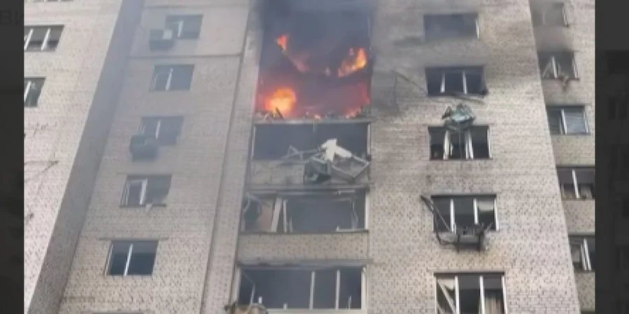 Російський дрон знищив квартиру журналістки Суспільного в Києві