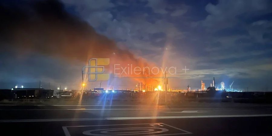 Дрони атакували Ільський НПЗ у Краснодарському краї, спалахнула пожежа