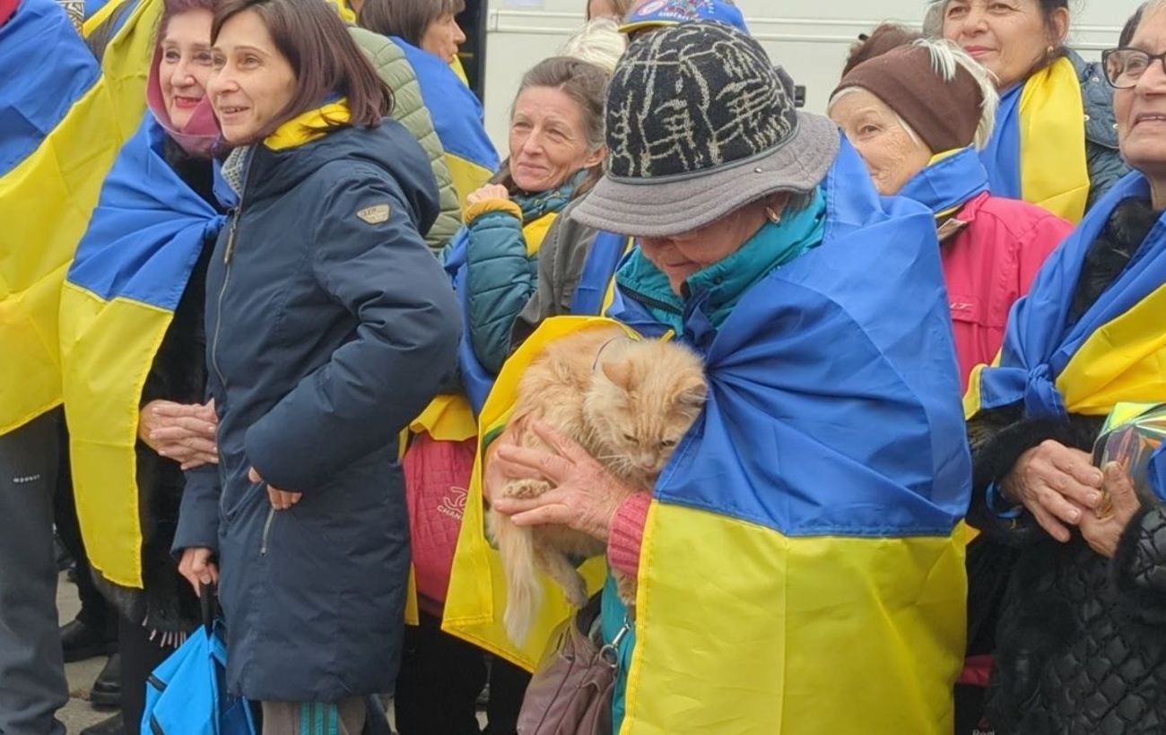 Евакуйовані мешканці Олешок прибули на територію України через Білорусь