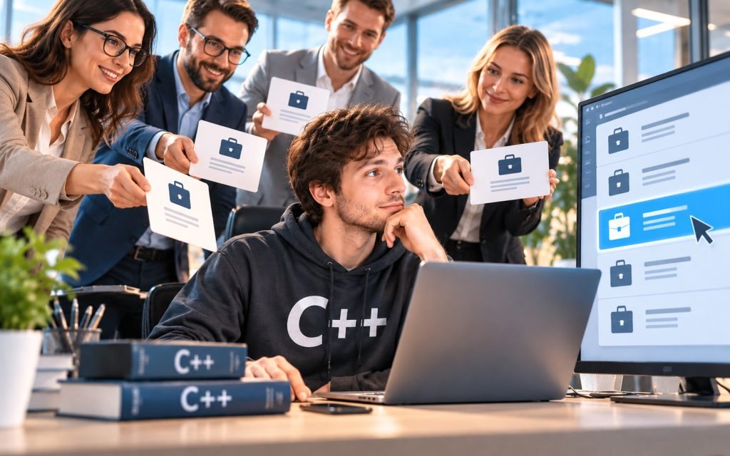 Майже 70% кандидатів C++ в Україні отримують пропозиції від рекрутерів