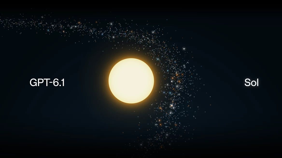 OpenAI випустила GPT-6.1 Sol: флагманські можливості за вп’ятеро нижчу ціну