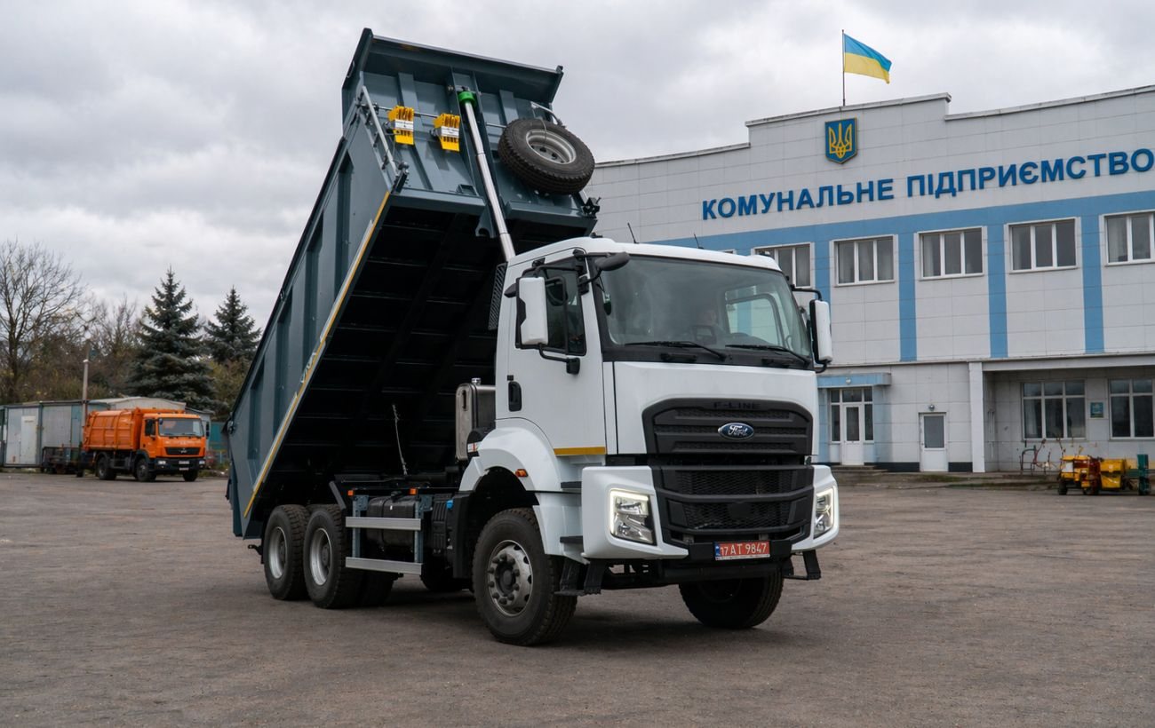 Українські військові створили самоскид Ford із дистанційним управлінням