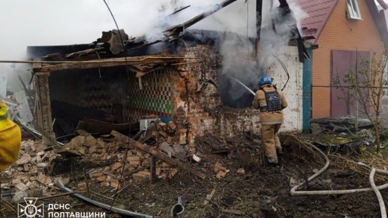 У Полтавській громаді через падіння уламків постраждали двоє людей