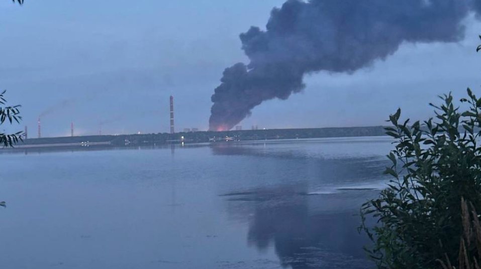 У Липецьку пожежа в районі ТЕЦ після ракетної атаки