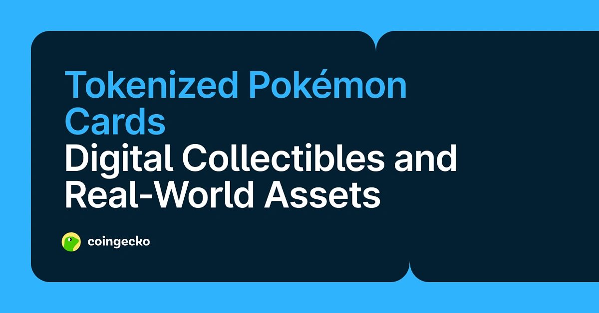 Pokémon-картки вже торгують як токени — і обороти різко ростуть
