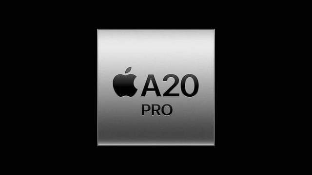 Apple представила перший у світі 2-нанометровий процесор A20 Pro