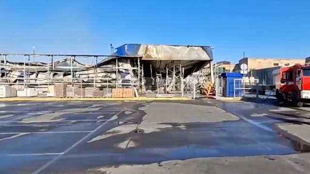 Сили оборони знищили колишній «Епіцентр» у Мелітополі