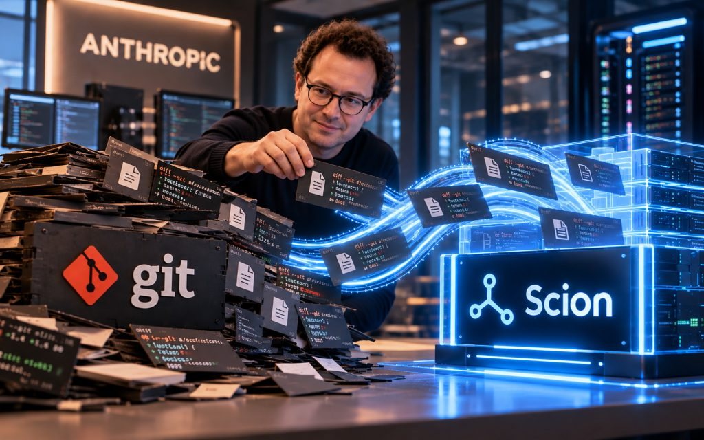 Anthropic створила Scion — альтернативу Git, яка у 200 разів ефективніша