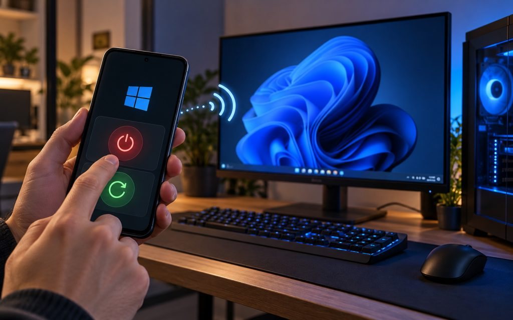 Microsoft додала в Android-застосунок Link to Windows керування живленням ПК зі смартфона